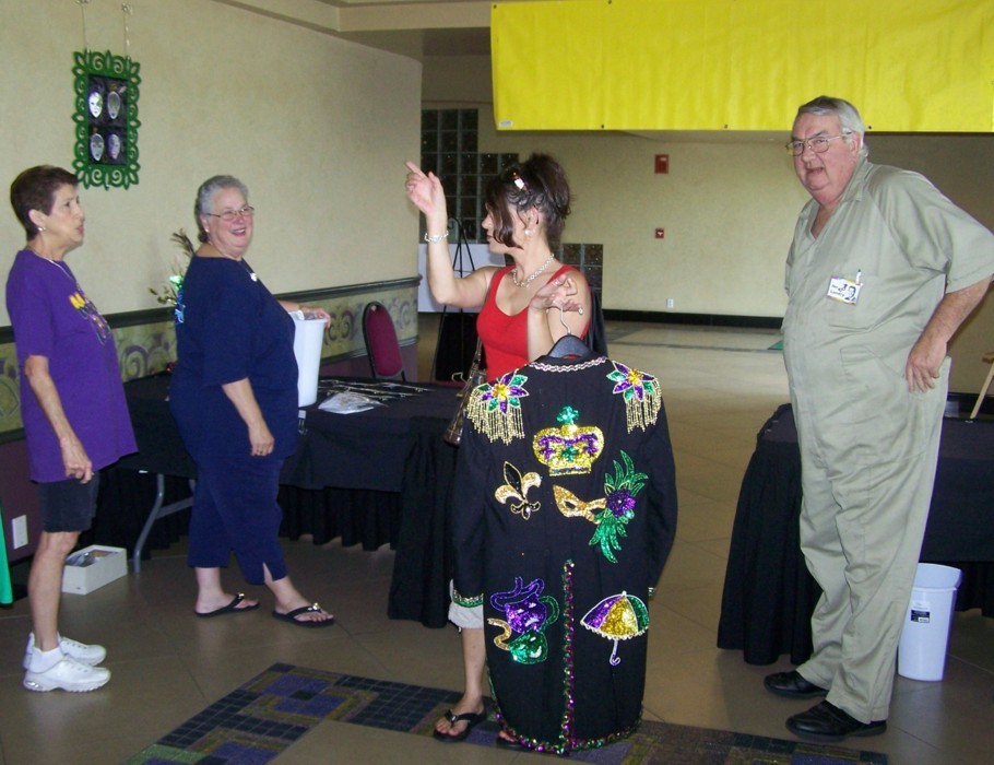 Mardi Gras parade attire